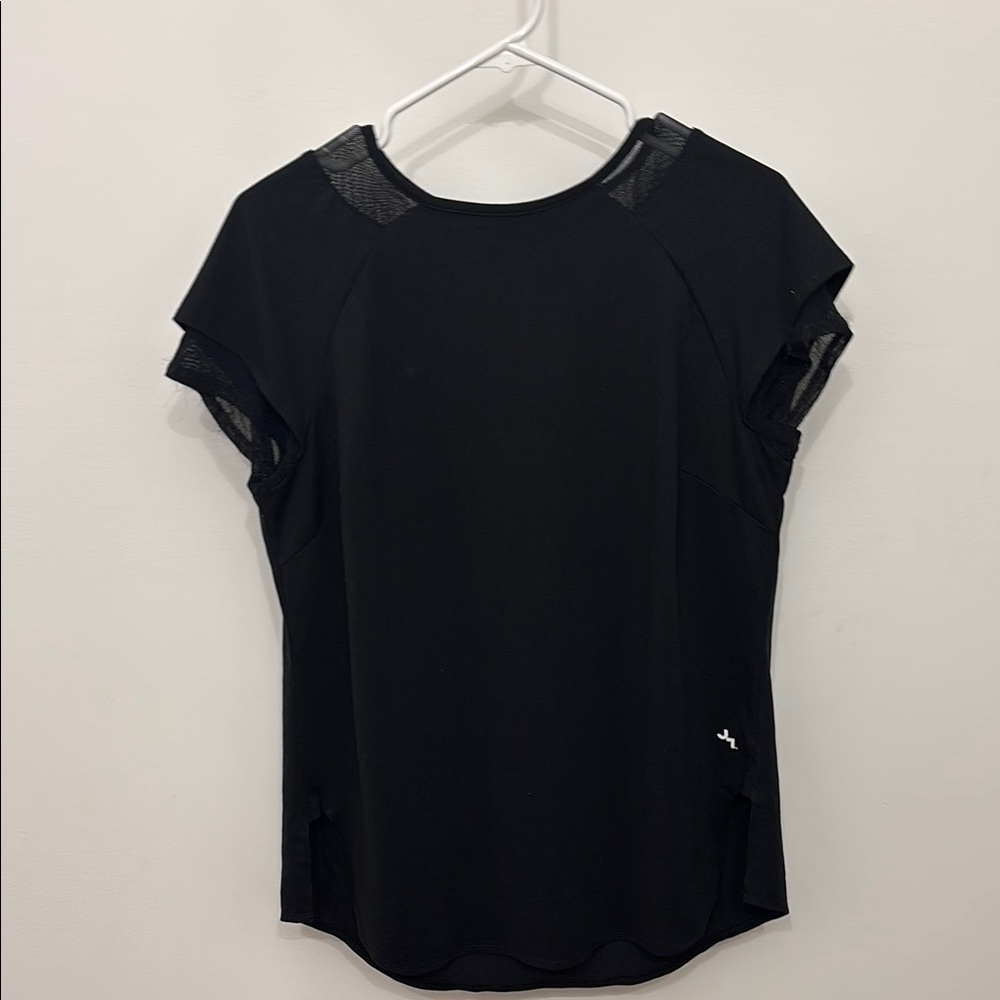 JoyLab Black Cap Sleeve Tee Classic Fit